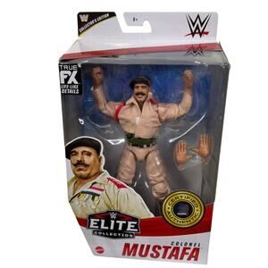 MATTEL WWE Elite Collection Colonel Mustafa Action Figure‎